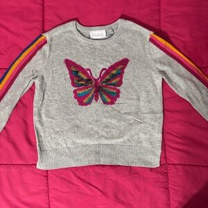 The Children’s Place Girls’ Butterfly Sweater | Size 5/6 | Great Condition